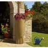 Récupérateur d'eau de pluie 235L Belli coloris beige Ø.60 x H.146 cm