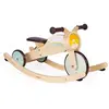 Janod Tricycle a bascule en bois Evolutif