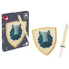 Set Bouclier et Epée Chevalier 'Loup' JANOD - Produit FSC TM - Dès 3 Ans