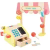 Janod Jeu d'éveil Applepop Marchande de Bonbons avec Caisse Enregistreuse