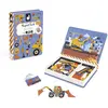 Juratoys-Janod Janod - Magneti'book - Construction Multicolore taille unique