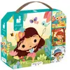 4 Puzzles Evolutifs Janod 4 Saisons de 6 à 16 pièces