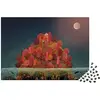 Puzzle 2000 pièces Janod Automne Rouge