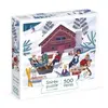 Puzzle 500 pièces Janod Hiver à la Montagne