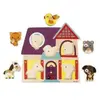 Janod - Puzzle Musical Sonore En Bois Mes Petits Compagnons 5 Pièces