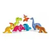 Puzzle Dinosaures 7 pcs en bois JANOD - Dès 18 Mois