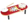 Table Musicale En Bois Multicolore