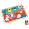 Jeu d'éveil Janod Chunky Sweet Puzzle Les Animaux familiers