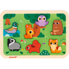 Janod Puzzle en bois Chunky La forêt (8 pièces)