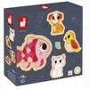 Janod 4 puzzles Evolutifs 2 à 5 pièces : animaux de compagnie