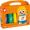 Janod - Kit de peinture au doigt Multicolore taille unique