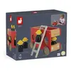 Jouet en bois Janod Bolid Camion de pompiers