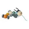 Juratoys Chenille à Promener Sweet Cocoon - JANOD - Bois - Dès 12 mois