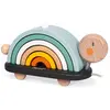 Juratoys Janod Jouet À Tirer Tortue Arc-En Ciel Sweet Cocoon - Janod