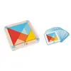 Juratoys Jeu d'éveil - JANOD - Le Tangram (bois) - Dès 2 Ans - Noir - Multicolore - Mixte