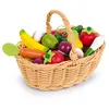 Juratoys Jouets D'imitation Panier De 24 Fruits Et Légumes