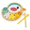 Juratoys Xylophone en bois JANOD Xylo Oiseau Pure - 6 tons - Pour éveiller votre enfant à la musique