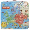 Juratoys Janod carte d'Europe magnétique - Allemand