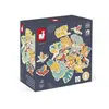 Juratoys-Janod Magnets tropicaux en bois Tropik (24 pièces)