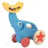 Jouet à trainer amusant pour bébé éléphant Elphy roll Janod®
