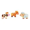 Janod Funny Magnets Pieces bois magnetiques Ferme