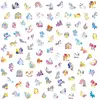 Juratoys-Janod Stickers x 100 - licornes - janod
