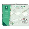 Dessin et coloriage enfant Janod Step by Step Drawing 20 Modèles Dinos