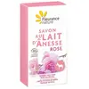 Fleurance Nature Savon au Lait d'Ânesse à la Rose Cosmétique Bio 100 g
