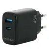 Mobilis adaptateur secteur - rapide, gan - USB, 24 pin USB-C - 45 Watt