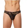 Look Me String Sensuality Dentelle LM706 Noir
