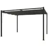 CONCEPT USINE Tusa : tonnelle autoportante 3x4m 12m2 , toile polyester grise