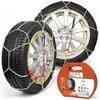 Cha ne   neige pneu 165/70R15, montage rapide acier 9mm Polaire 0060-P...
