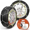 Polaire - Chaîne à neige pneu 175/80R13, montage rapide acier 9mm 0060...
