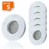5 Spots led Encastrables Blanc Etanche IP44 Pour Salle de Bain Blanc N...