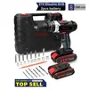 iDeko Perceuse Visseuse Sans Fil rechargeables 21V avec 2 batterie 1.2...
