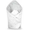 Sevira Kids Gigoteuse d'emmaillotage minky réversible- STELLA - gris