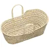 Jouet Couffin Poupée 50cm En Fibres Naturelles Natural