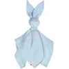 Sevira Kids Doudou Lapin  en gaze de coton, Jeanne Bleu  50 x 50 cm TU