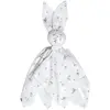 Sevira Kids Doudou Plat Lapin Melody Melody, Blanc Imprimé Minimali