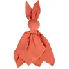 Sevira Kids Doudou Lapin  en gaze de coton, Jeanne Terracotta  50 x 50 cm TU