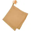 Sevira Kids - Doudou lange attache tétine en gaze de coton Jeanne Camel