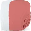 Domiva Lot De 2 Housses De Matelas À Langer En Éponge Bouclette 50 x 75 cm