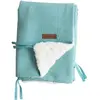 DOMIVA Couverture Fluffy - Coton/Polyester - Idéal poussette - Nile - 75 x 100 cm