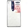 MON P'TIT DODO - Matelas Dodolaine (face été/face hiver) 60x120 cm Blanc/Anthracite