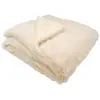 Domiva Couverture Snow Doublée Microdou x Crème 75 x 100 cm 1 Unité
