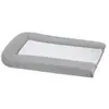 DOMIVA Matelas À Langer Avec Éponges Amovibles - Gris Perle - 42 X 70 Cm Gris