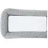 DOMIVA Matelas langer PVC + 2 Éponges amovibles - Gris imprimé étoiles