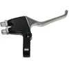 Levier de frein droit Newton double commande aluminium noir