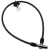 ANTIVOL VELO CABLE A CLE P2R DIAM 5mm L 65cm