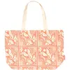Maxi cabas couleur blush                                - Blissim